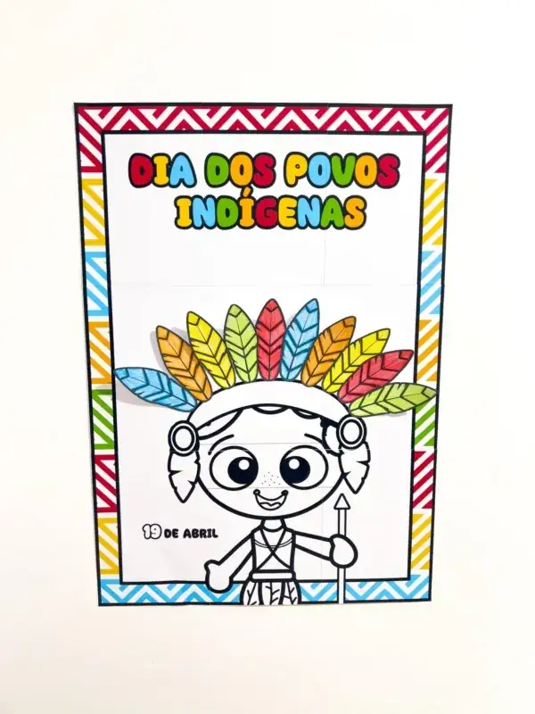 CARTAZ COLABORATIVO – DIA DOS POVOS INDÍGENAS