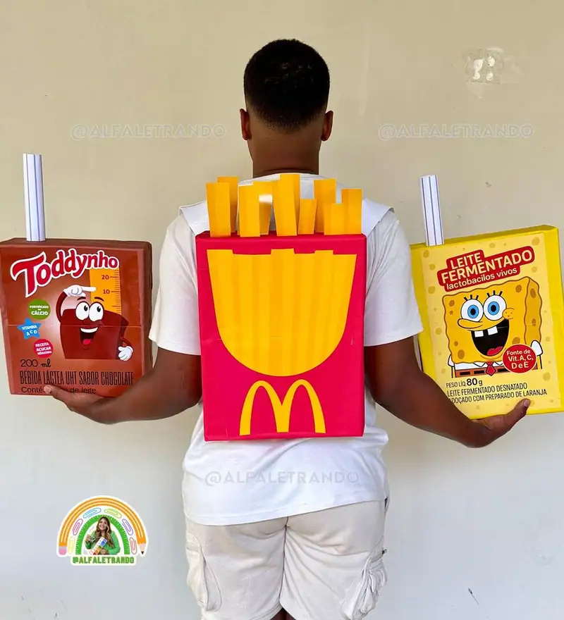 KIT com 3 Mochilas Malucas