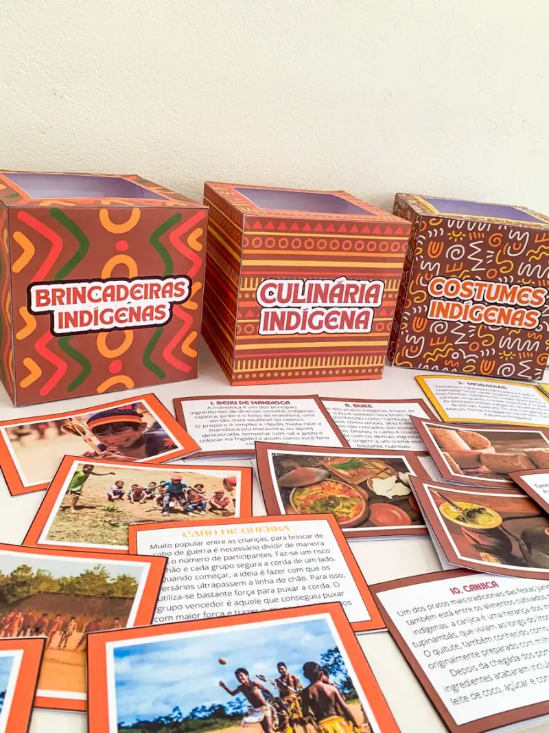 Kit Cultura Indígena – Saberes que Encantam e Ensinam