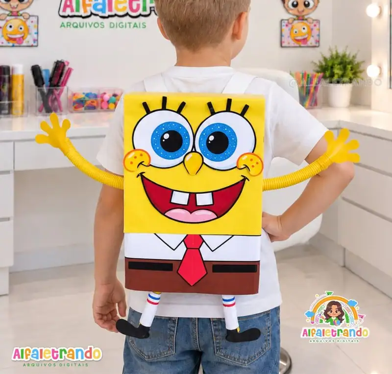 Mochila Maluca Bob Esponja