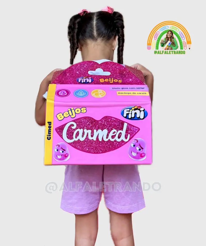 Mochila maluca Carmed Beijos